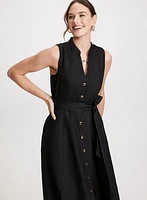 Linen Midi Dress
