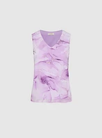 Marbled Metallic Top