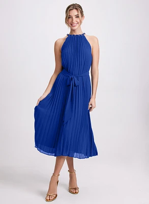 Chain Link Halter Neck Dress