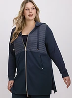 Veste à détail matelassé