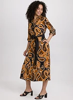 Paisley Shirt Dress