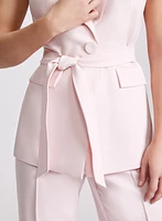 Sleeveless Long Vest