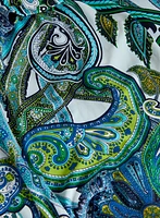Paisley Print Maxi Dress