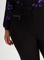 Mia Zip Detail Pants - Regular