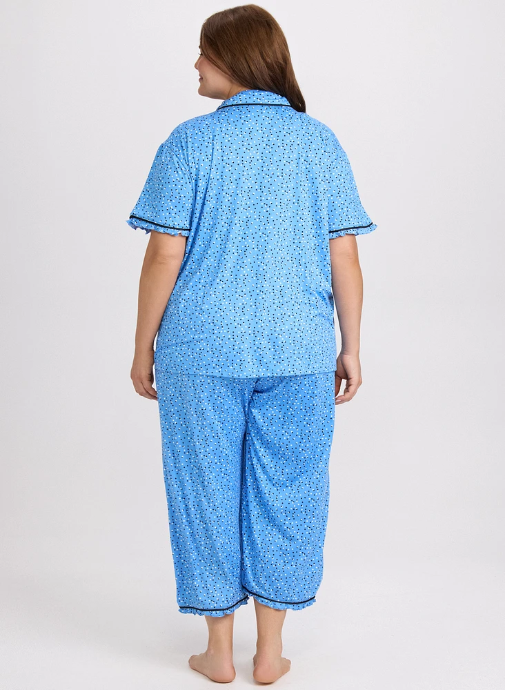 Ensemble de pyjama à pois