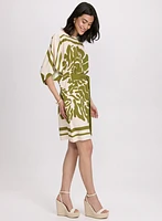 Abstract Print Dress