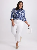 Palm Print Top