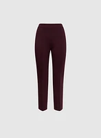 Emma Pintuck Detail Slim-Leg Pants – Regular