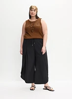 Melanie Lyne - Wrap-Style Parachute Pants