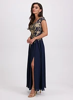 Floral Embroidered Dress