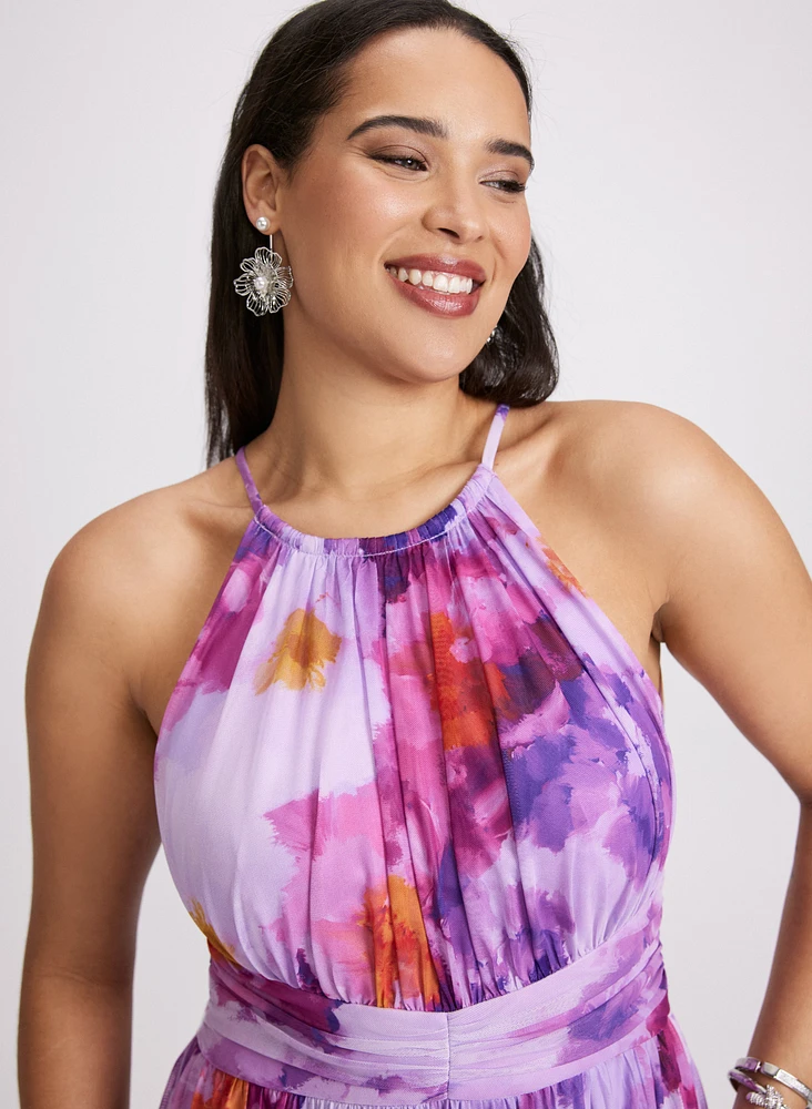 Floral Chiffon Dress