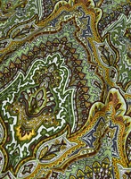 Sleeveless Paisley Top
