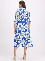 Floral Shirt Dress