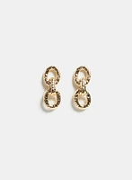 Boucles d'oreilles pendantes à anneaux