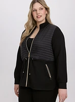 Veste matelassée à fermeture éclair
