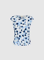 Abstract Dot Print Top