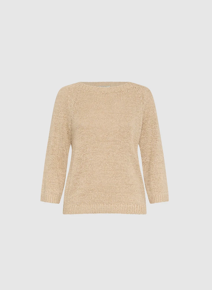 Open Knit Sweater