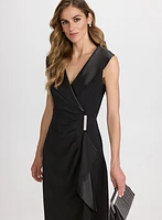 Satin Detail Dress