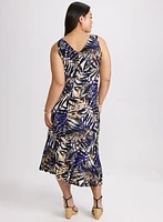 Leaf Print Dress
