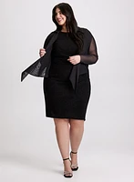 Mesh Long Sleeve Bolero