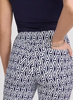Capri à motif géométrique