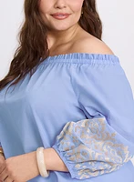 Off-The-Shoulder Blouse