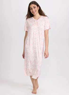 Leopard Print Night Dress