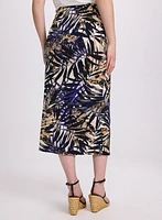 Tropical Wrap Skirt