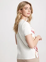 Printed Crew-Neck Tee