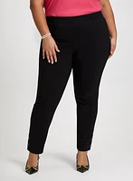 Pull-On Slim-Leg Pants