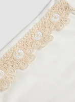 Crochet Trim T-Shirt