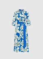Floral Shirt Dress