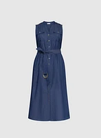 Denim Maxi Dress