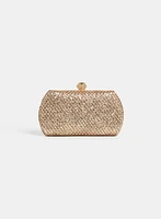 Glitter Rectangular Clutch