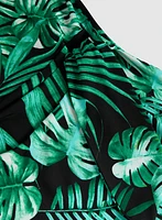 Palm Print Dress