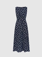Polka Dot Midi Dress