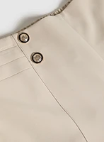 Olivia Elastic-Back Wide-Leg Pants