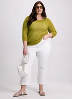 Open Knit Sweater