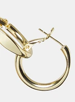 Irregular Hoop Earrings