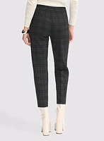 Sofia Plaid Print Pants - Short