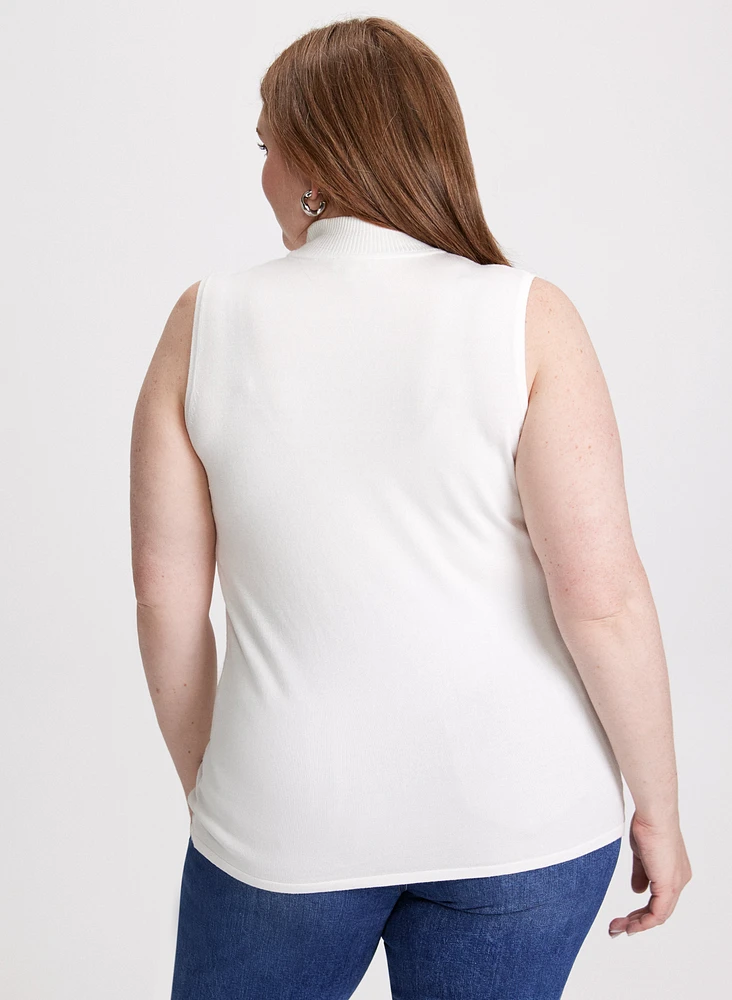 Essential Mock Neck Tank Top