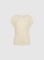 Pointelle Stitch Sweater