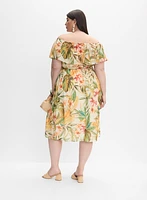 Melanie Lyne - Tropical Print Dress