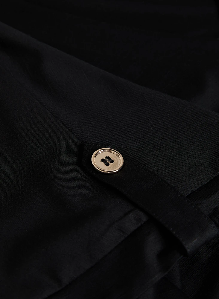 V-Neck Slub T-Shirt