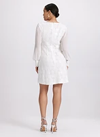 Sequined Daisy Dress