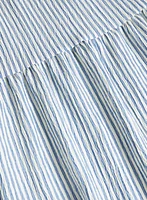 Striped Ruffle Detail Dress