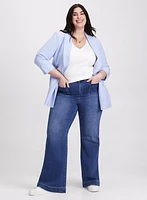Open-Front Longline Blazer