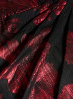 Robe en jersey à coquelicots