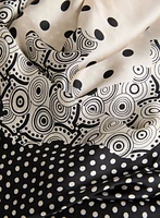 Silky Polka Dot Scarf
