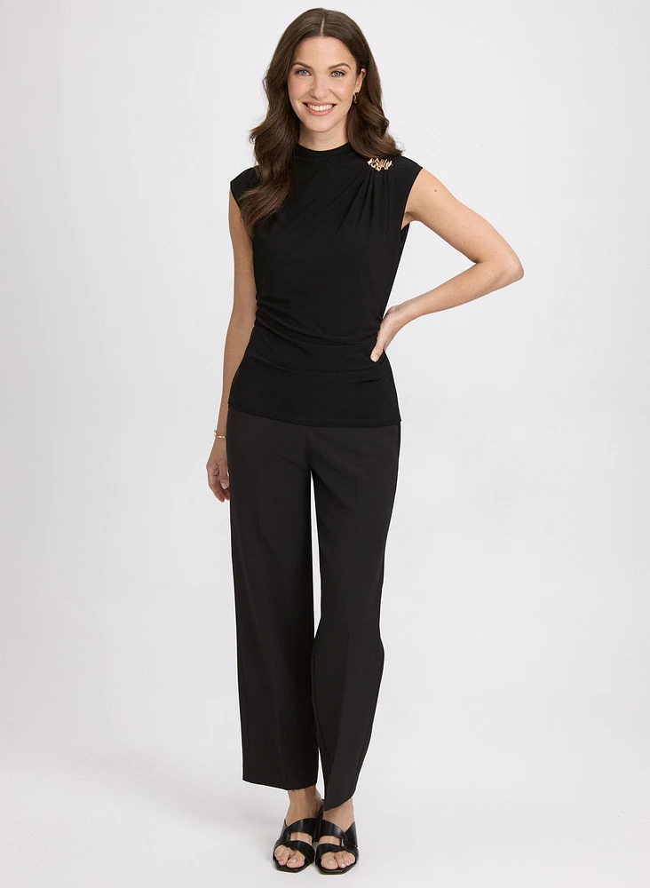 Shoulder Buckle Top